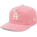 sapkak-ivelt-rozsaszin-allithato-19twenty-precurved-corduroy-pastel-los-angeles-dodgers-mlb-new-era