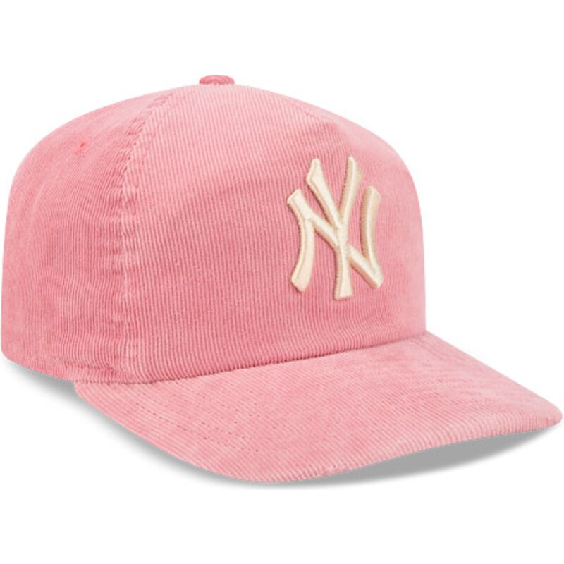sapkak-ivelt-rozsaszin-allithato-19twenty-precurved-corduroy-pastel-new-york-yankees-mlb-new-era