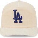 sapkak-ivelt-bezs-allithato-19twenty-precurved-corduroy-pastel-los-angeles-dodgers-mlb-new-era