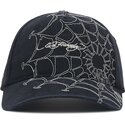sapkak-ivelt-fekete-allithato-spiderweb-ed-hardy
