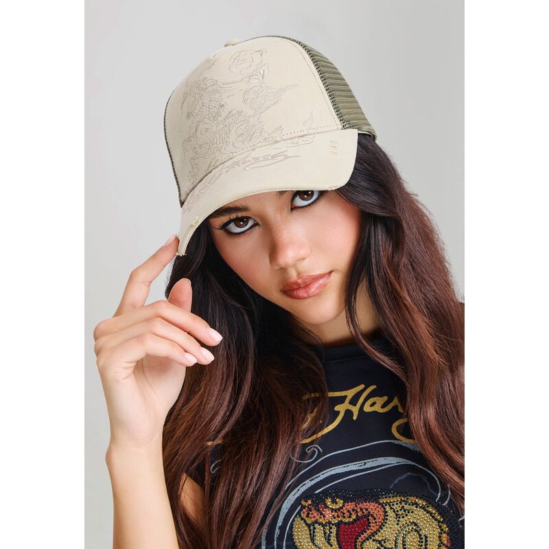 sapkak-ivelt-khaki-snapback-outline-ed-hardy