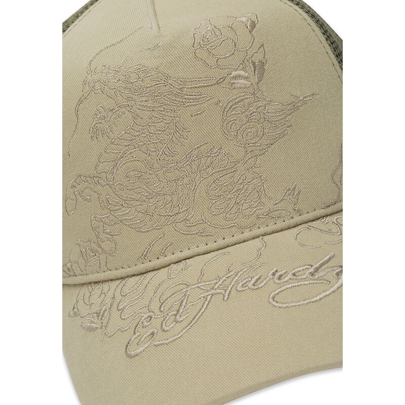 sapkak-ivelt-khaki-snapback-outline-ed-hardy