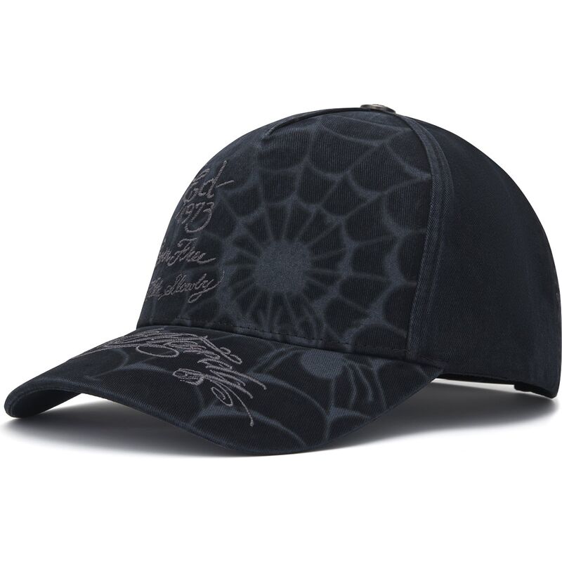 sapkak-ivelt-fekete-snapback-spiderweb-ed-hardy