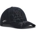 sapkak-ivelt-fekete-snapback-spiderweb-ed-hardy
