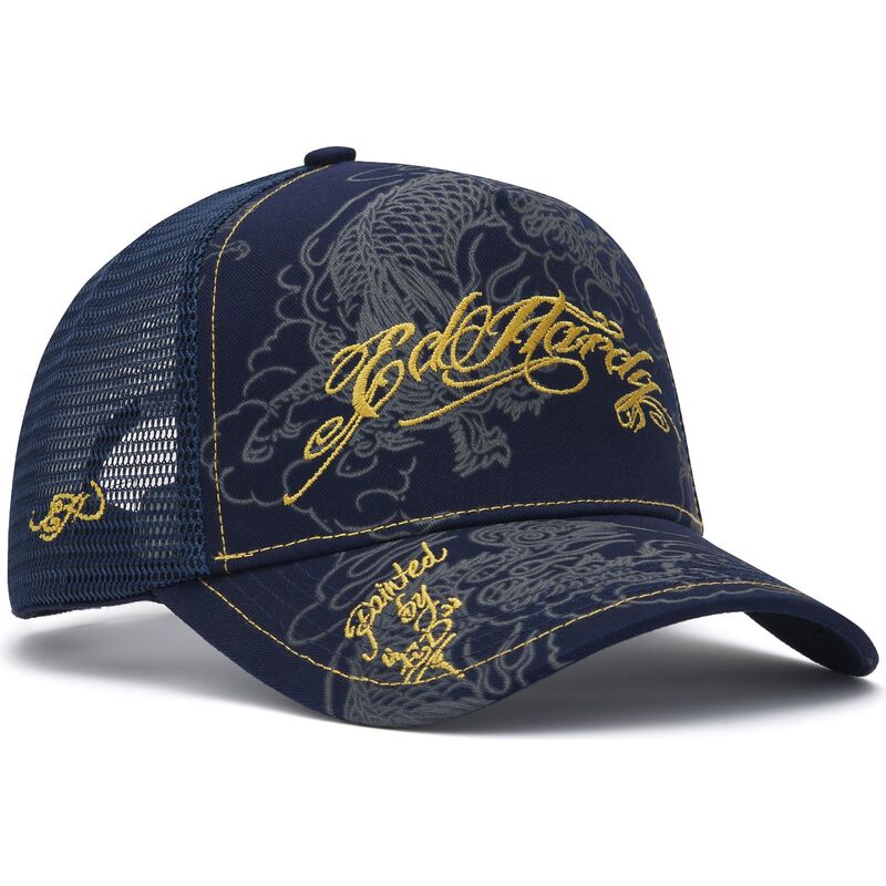 sapkak-ivelt-sotetkek-snapback-outline-dragons-ed-hardy