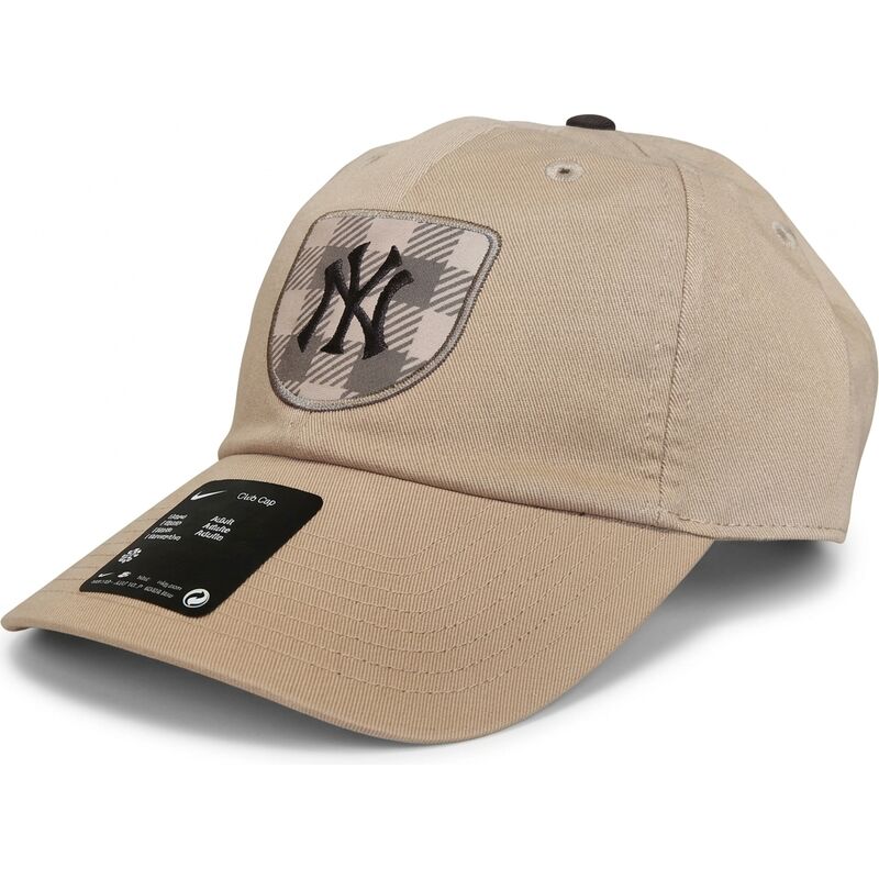 sapkak-ivelt-bezs-allithato-club-unstructured-organic-cotton-hemp-new-york-yankees-mlb-nike