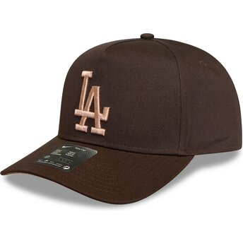 Sapkák ívelt barna snapback Rise Structured A-Frame26 Los Angeles Dodgers MLB Nike