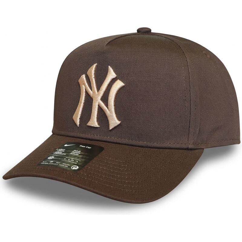sapkak-ivelt-barna-snapback-rise-structured-a-frame26-new-york-yankees-mlb-nike sapkak-ivelt-barna-snapback-rise-structured-a-frame26-new-york-yankees-mlb-nike