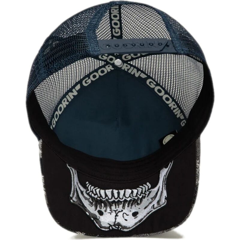 sapkak-ivelt-fekete-snapback-bone-head-danger-the-farm-goorin-bros sapkak-ivelt-fekete-snapback-bone-head-danger-the-farm-goorin-bros