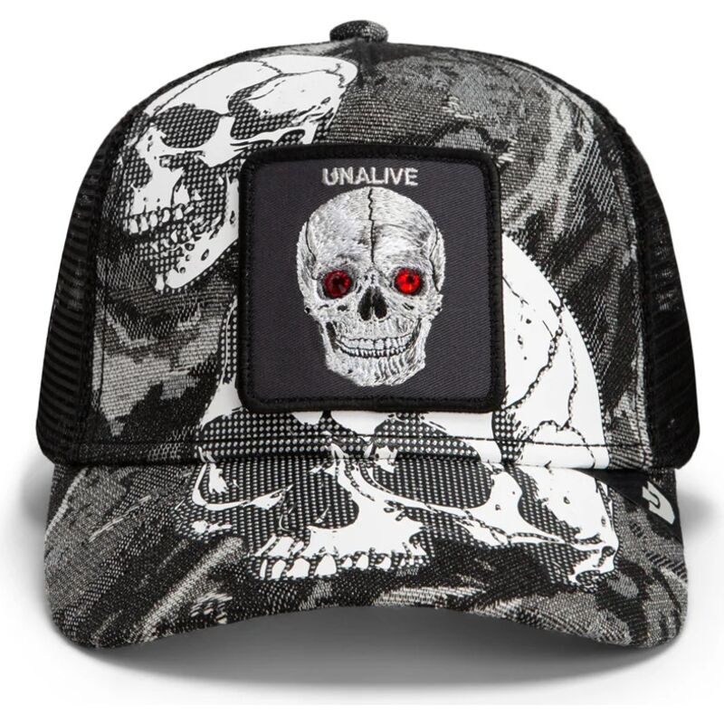 sapkak-ivelt-fekete-snapback-bone-head-unalive-the-farm-goorin-bros sapkak-ivelt-fekete-snapback-bone-head-unalive-the-farm-goorin-bros