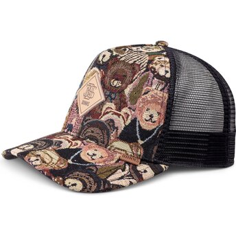 Sapkák ívelt többszínű snapback HFT Crasy Sofa Bear Djinns
