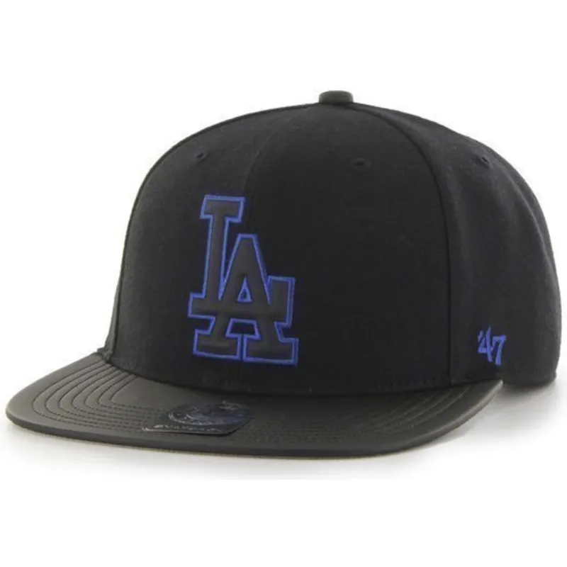 sapkak-lapos-fekete-snapback-los-angeles-dodgers-mlb-47-brand