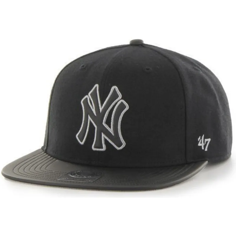 sapkak-lapos-fekete-snapback-new-york-yankees-mlb-47-brand sapkak-lapos-fekete-snapback-new-york-yankees-mlb-47-brand