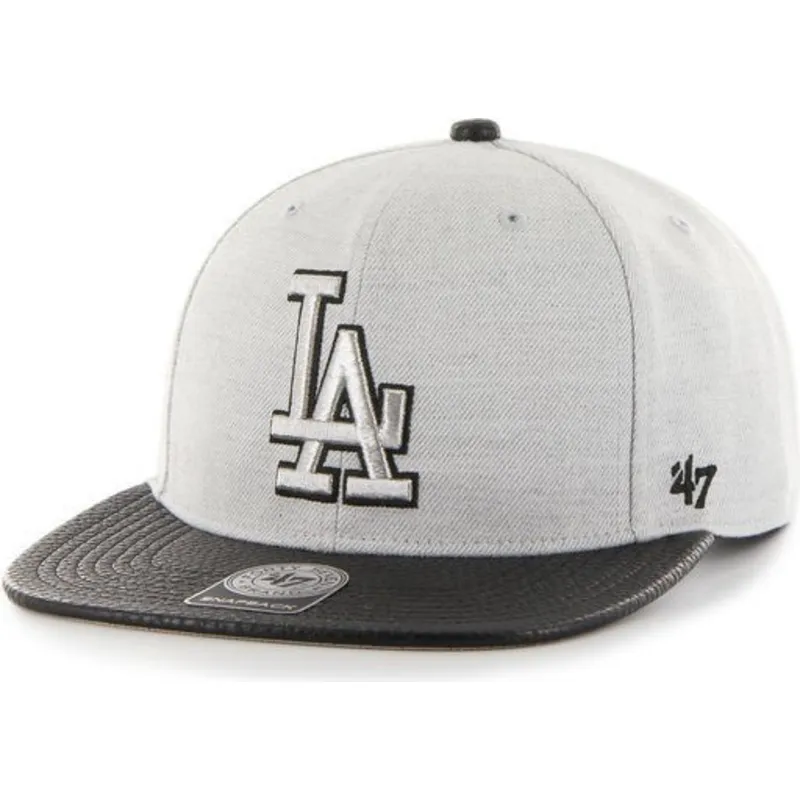 sapkak-lapos-szurke-snapback-lateral-los-angeles-dodgers-mlb-47-brand