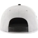 graue-flache-snapback-kappe-mit-seitlichem-logo-der-mlb-los-angeles-dodgers-von-47-brand