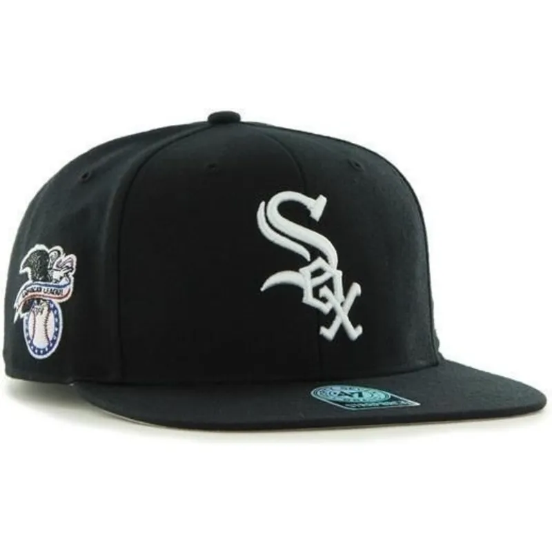 sapkak-lapos-fekete-snapback-lateral-chicago-white-sox-mlb-47-brand