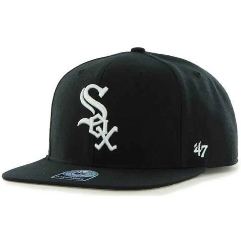 sapkak-lapos-fekete-snapback-lateral-chicago-white-sox-mlb-47-brand