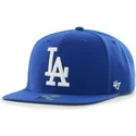 sapkak-lapos-kek-snapback-lateral-los-angeles-dodgers-mlb-47-brand