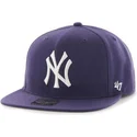 sapkak-lapos-lila-snapback-lateral-new-york-yankees-mlb-47-brand