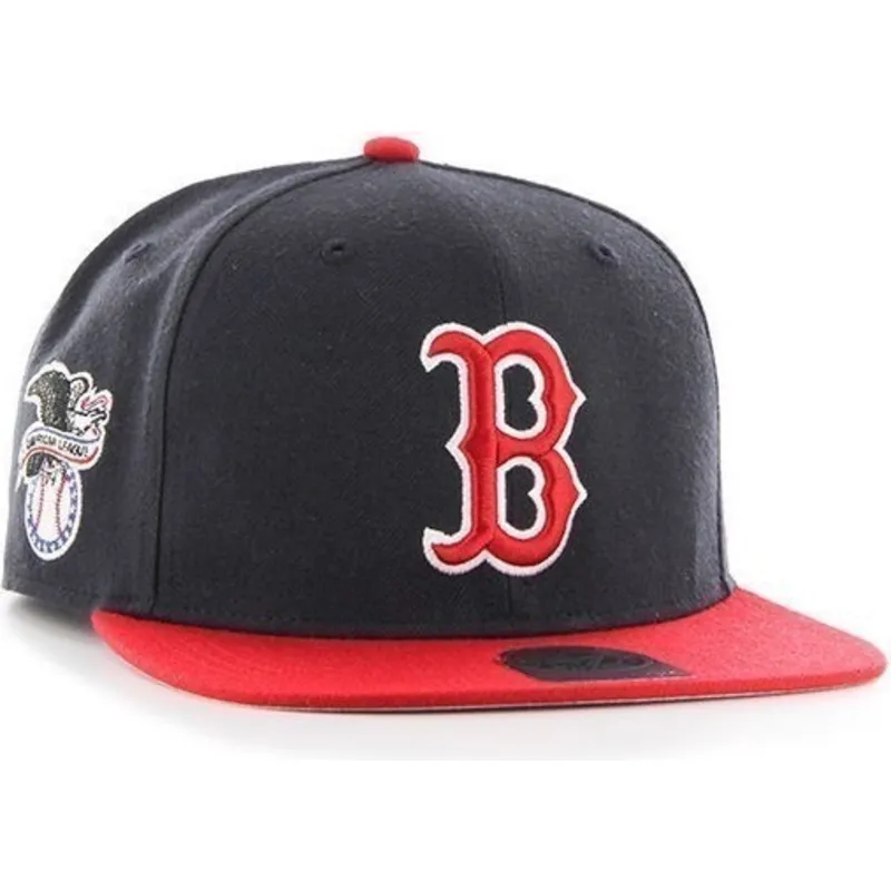 sapkak-lapos-sotetkek-snapback-boston-red-sox-mlb-47-brand
