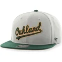 sapkak-lapos-szurke-snapback-lateral-oakland-athletics-mlb-47-brand