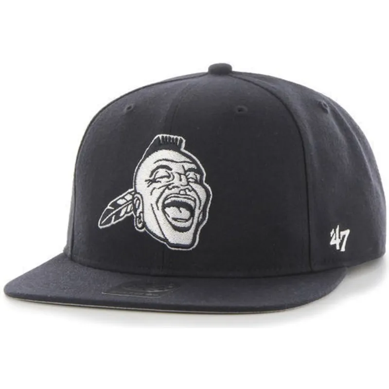sapkak-lapos-sotetkek-snapback-lateral-atlanta-braves-mlb-47-brand