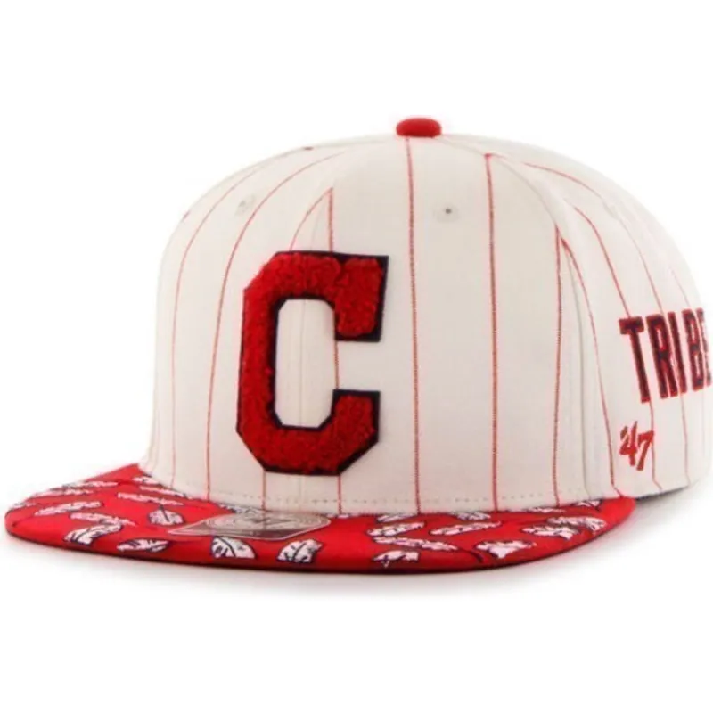 sapkak-lapos-kremszinu-snapback-franjas-laterales-cleveland-indians-mlb-47-brand