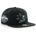 schwarze-snapback-kappe-nhl-san-jose-sharks-von-47-brand