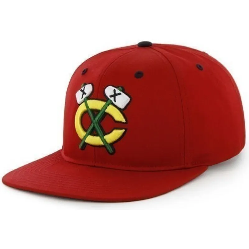 sapkak-lapos-piros-snapback-chicago-blackhawks-nhl-47-brand