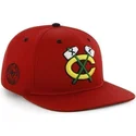 sapkak-lapos-piros-snapback-chicago-blackhawks-nhl-47-brand