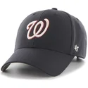 47-brand-mlb-washington-nationals-unifarbene-marineblaue-kappe-mit-gebogenem-schirm