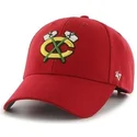 sapkak-ivelt-piros-allithato-chicago-blackhawks-nhl-47-brand