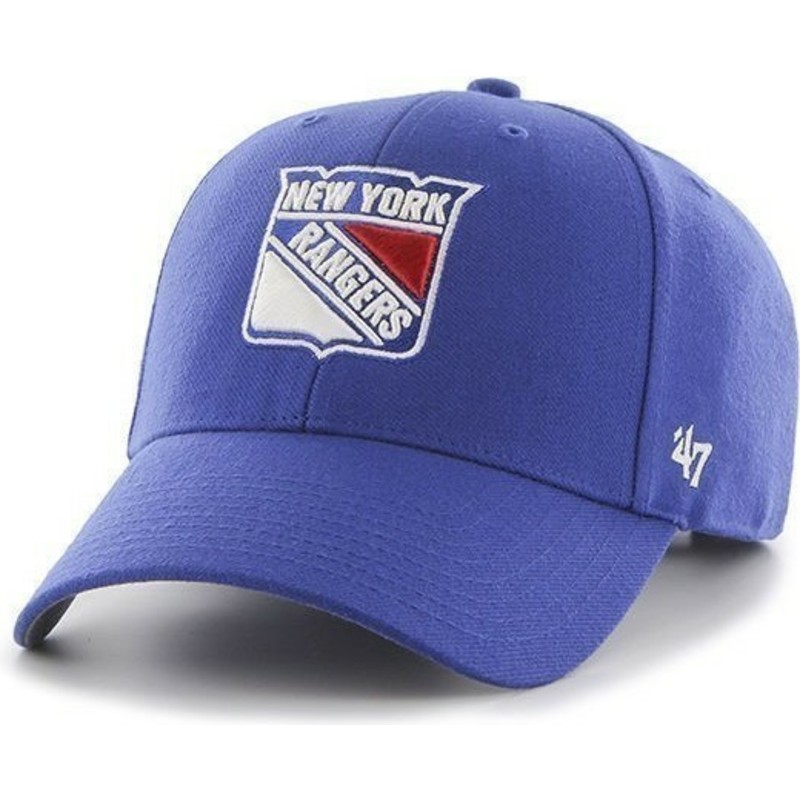 47-brand-curved-brim-nhl-new-york-rangers-cap-blau
