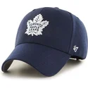 nhl-toronto-maple-leafs-marineblaue-kappe-mit-gebogenem-visier-von-47-brand