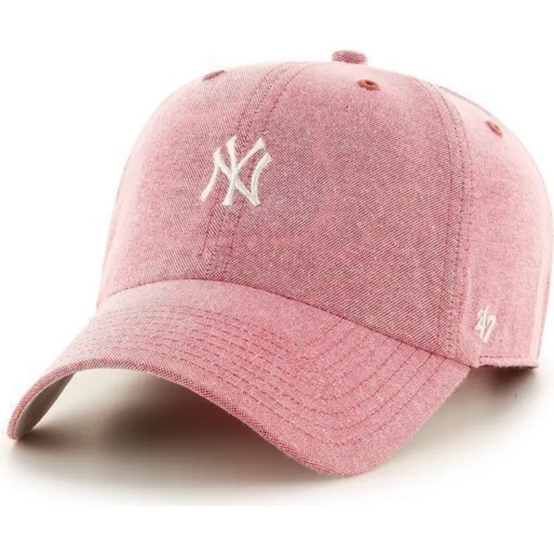sapkak-ivelt-rozsaszin-allithato-new-york-yankees-mlb-47-brand