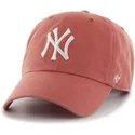 cap-ivelt-cherven-reguliruema-lenta-frontal-grande-new-york-yankees-mlb-47-brand
