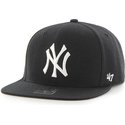 47-brand-kinder-flat-brim-new-york-yankees-mlb-snapback-cap-schwarz-
