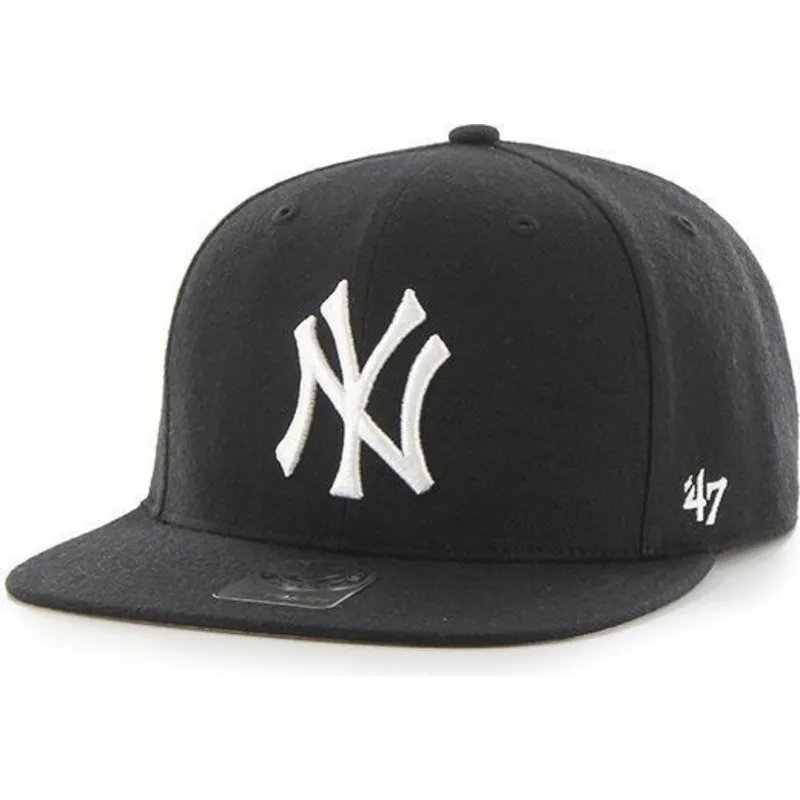 sapkak-lapos-fekete-snapback-gyereknek-new-york-yankees-mlb-47-brand