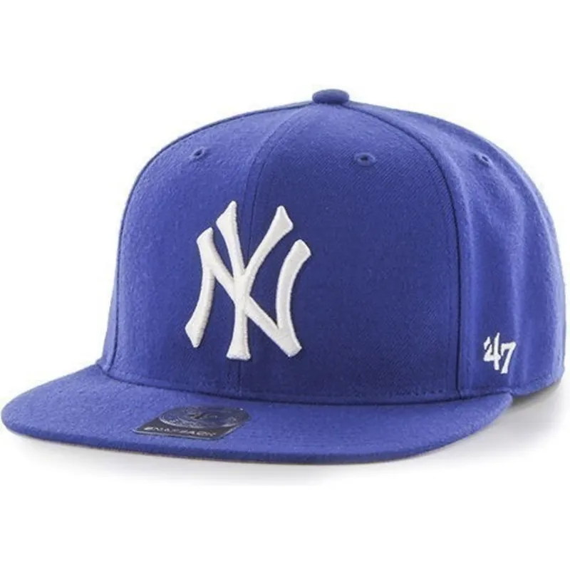 sapkak-lapos-kek-snapback-gyereknek-new-york-yankees-mlb-47-brand
