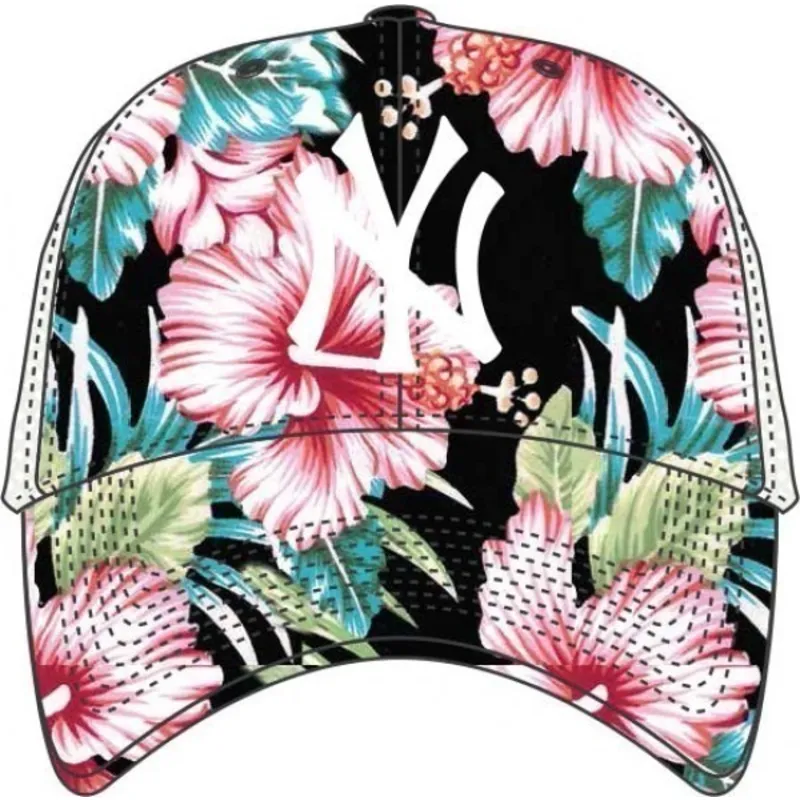 sapkak-ivelt-tobbszinu-snapback-estampado-flores-new-york-yankees-mlb-47-brand