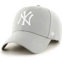 sapkak-ivelt-szurke-allithato-new-york-yankees-mlb-47-brand