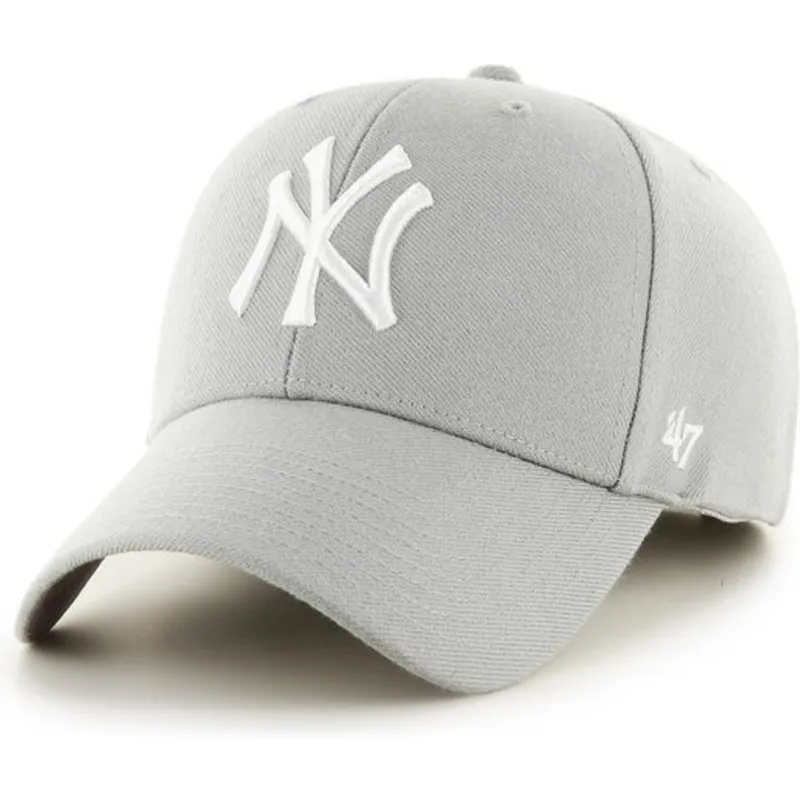 sapkak-ivelt-szurke-allithato-new-york-yankees-mlb-47-brand