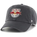 new-york-red-bulls-fc-clean-up-kappe-mit-gebogenem-schirm-in-marineblau-von-47-brand