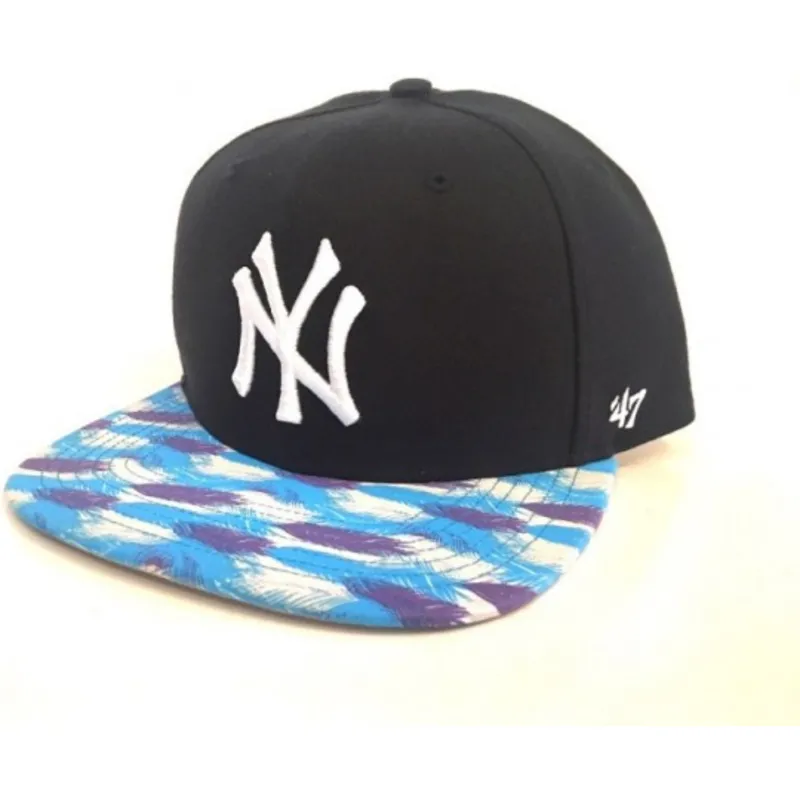sapkak-lapos-sotetkek-snapback-estampado-en-la-new-york-yankees-mlb-47-brand