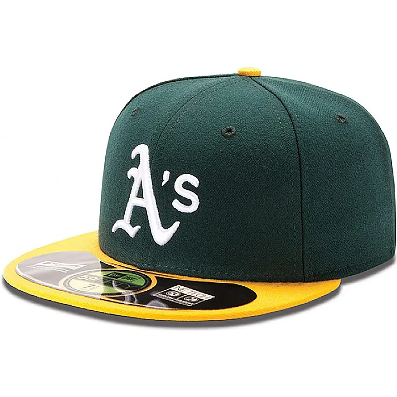 sapkak-lapos-zold-illesztett-59fifty-authentic-on-field-oakland-athletics-mlb-new-era