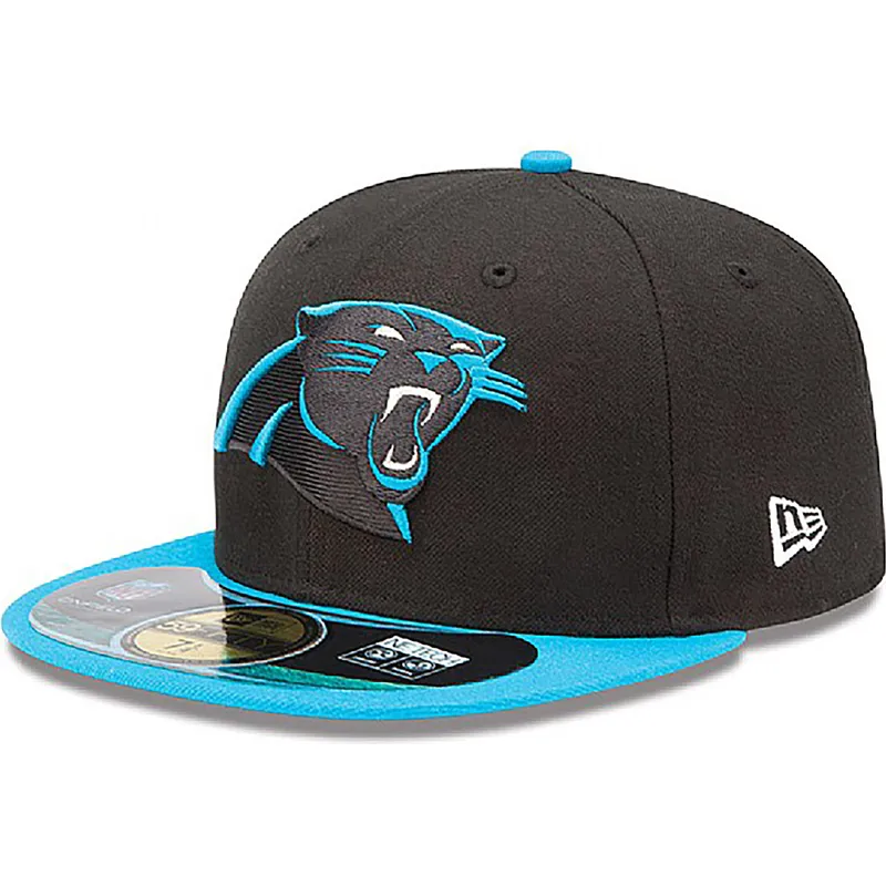 carolina-panthers-nfl-new-era-59fifty-authentic-on-field-game-schwarze-fitted-cap