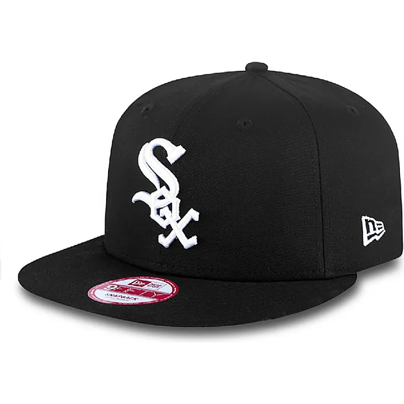 sapkak-lapos-fekete-snapback-9fifty-essential-chicago-white-sox-mlb-new-era