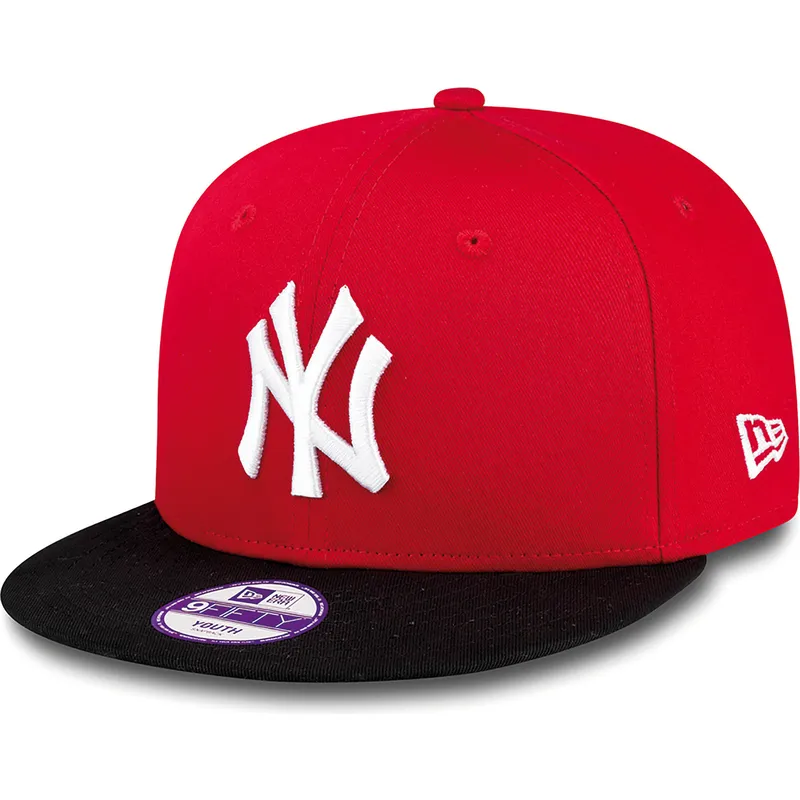 sapkak-lapos-piros-snapback-gyereknek-9fifty-cotton-block-new-york-yankees-mlb-new-era