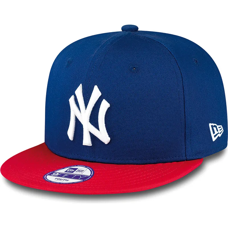 sapkak-lapos-kek-snapback-gyereknek-9fifty-cotton-block-new-york-yankees-mlb-new-era