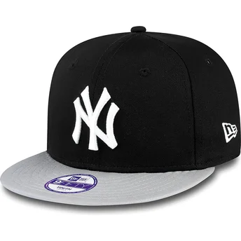 sapkak-lapos-fekete-snapback-gyereknek-9fifty-cotton-block-new-york-yankees-mlb-new-era